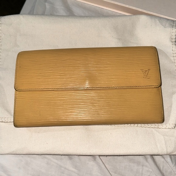 Louis Vuitton Handbags - LV YELLOW EPI SARAH WALLET